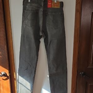 Levi's Men's Dark Gray Straight Jeans